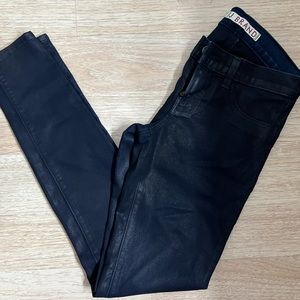 J Brand Coated Skinny Jean in Glory 25